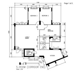 Blk 650B Jurong West Street 61 (Jurong West), HDB 5 Rooms #635011001